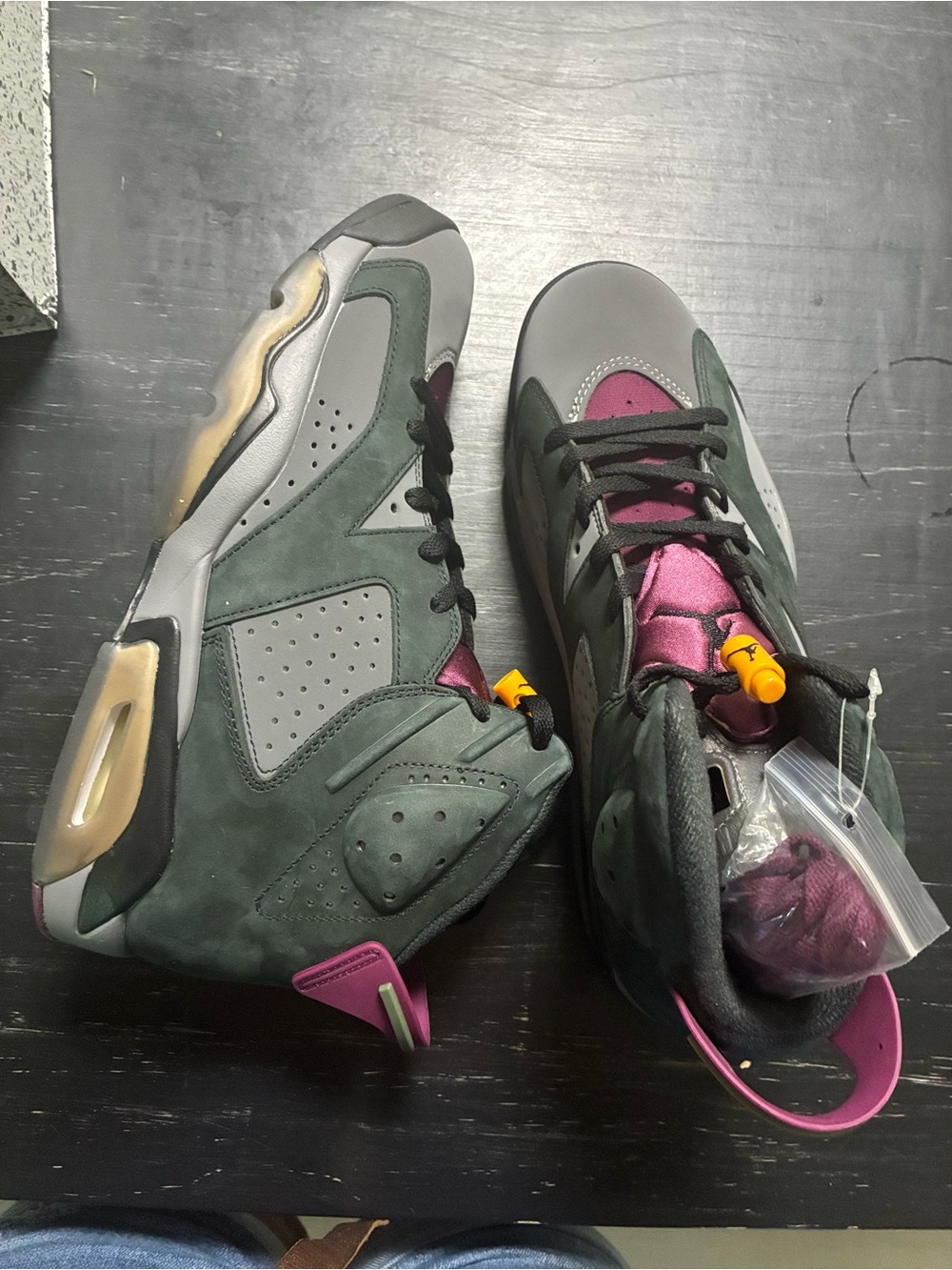 Jordan Men’s Sneakers Green Gray Purple